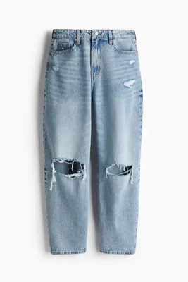 H&M Barrel High Jeans