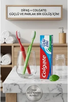 Lider MAGNESİA COLGATE DİŞ MACUNU 2 ADET DİŞ FIRÇASI 3 LÜ SET