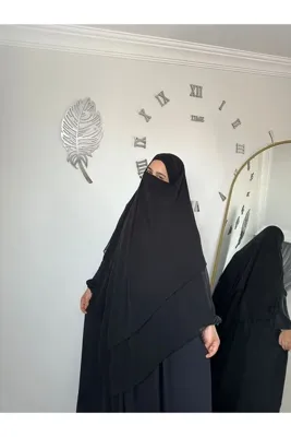 yusracollectionn Uzun Sufle Khimar