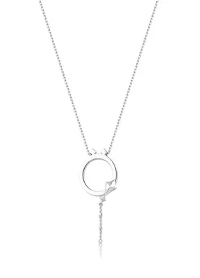Bendis Design Deniz Ö Harfi Silver 925 Ayar Gümüş Kadın Kolye