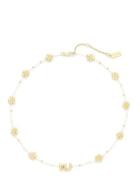 Marc Jacobs Krem Gold Kadın Kolye