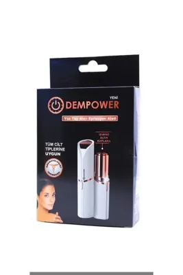 Serap Yılmaz Butik DEMPOWER ŞARJLI KAŞ TÜY ALICI EPİLASYON ALETİ