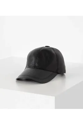 MinaCarin Hakiki Deri Şapka Unisex