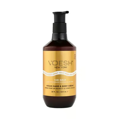 voesh New York Vegan Vücut Ve El Kremi-Imperial Gold (Altın) 829 ml