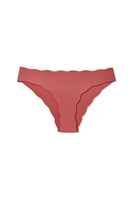 HNX Vizon Lazer Kesim Beli ve Paçası Dalgalı Slip Kadın Külot