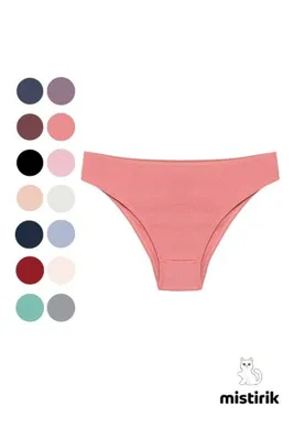 MİSTİRİK Taranto Model Fitilli Esnek Spor Külot Pastel Pembe Renk