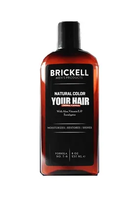 Dolozena Brickell Erkeklere Özel Saç, Sakal Beyazlık Giderci ve Renklendirci Şampuan 237 ml 3 Adet Special Hair, Beard Whiteness Remover And Color Color Shampoo For Men 237 ml
