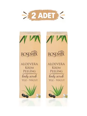 Rosemix Ilkestor Rosemix - Nemlirici Peeling 120 ml - 2 Adetlik Set