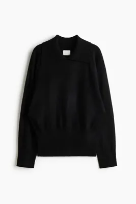 H&M Yakalı Oversize Kazak