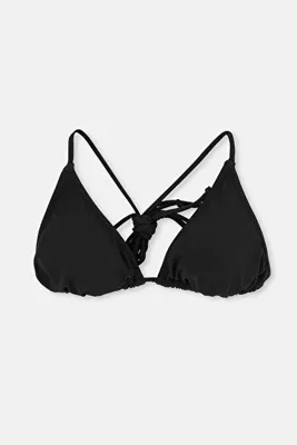 Dagi Siyah Üçgen Bikini Üst