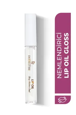 Dermavise Lip Oil Shiny | Dudak Parlatıcısı Nemlendirici Dudak Yağı | She Butter, Jojoba Yağı, E Vitamini Yağı