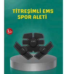 E.m.s Ems Kas Çalıştırma Aleti 2025 Titreşimli Evde Spor ve Fitlik Cihazı