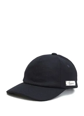 Jacquemus La Casquette Cavallo Koyu Lacivert Kadın Yün Şapka