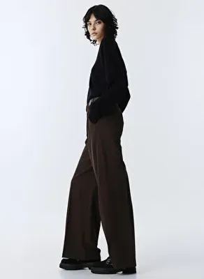 Twist Kahverengi Kadın Pantolon TW6260003169074