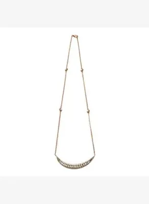 Damla Kalender PEARL CRESCENT NECKLACE MEDIUM