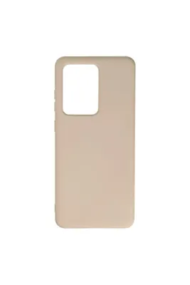 Candourmass Samsung Galaxy S20 Ultra Kılıf Nano içi Kadife Silikon - Pudra