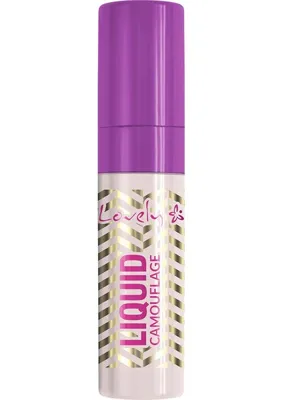 LOVELY Likit Kapatıcı Liquid Camouflage 2 Doğal Görünüm Yüksek Kapatıcılık Uzun Süre Kalıcı 1 Adet