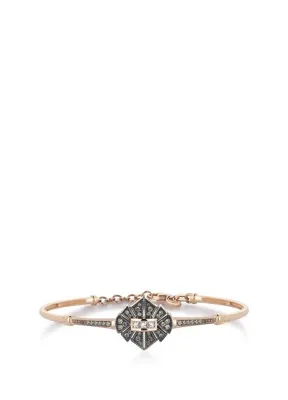 Reis Kuyumculuk Gotham Grey Bracelet 14 Ayar Rose Gold Kadın Bilezik