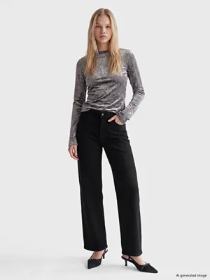 LCW Jeans Wideleg Kadın Jean Pantolon