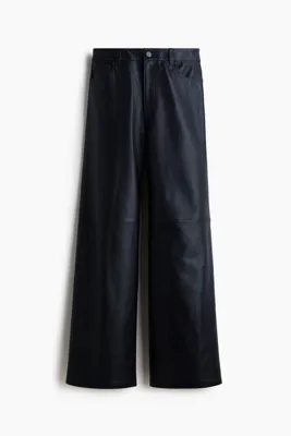 H&M Deri Pantolon