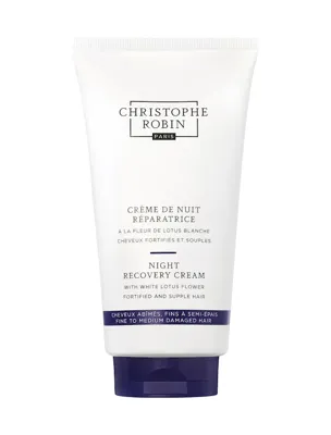 Christophe Robin White Lotus Flower Gece Onarıcı Saç Bakım Kremi 150ml