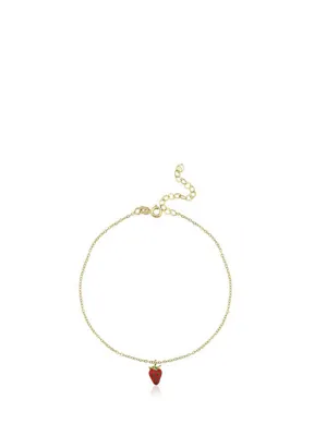 Hamza Yılmaz Jewelry Strawberry 14 Ayar Altın Kadın Halhal