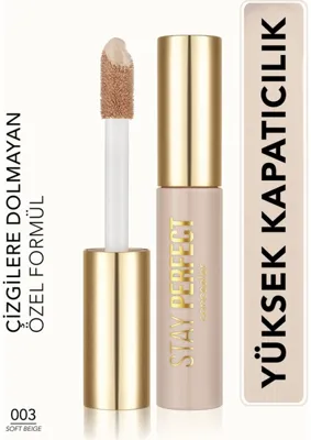 Flormar Stay Perfect Yoğun Pigmentli Kapatıcı 003 Soft Beige