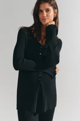 H&M MAMA Lastik Örgülü Hırka