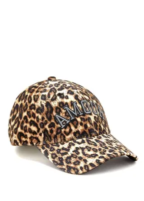 Zadig&Voltaire Kahverengi Leopar Desenli Kadın Şapka