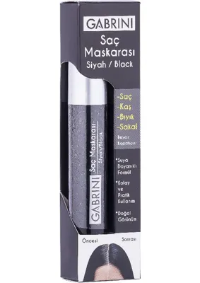 Gabrini Saç Maskarası Siyah