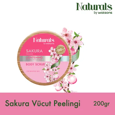 NATURALS BY WATSONS Sakura Vücut Scrub 200 g