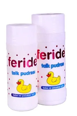 Feride Pudra 75 Gr Talk Bebe Pudrası Bebek Pudra 2 Adet