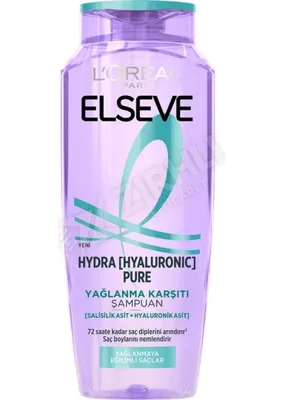 ELSEVE 5 Adet Elseve Hydra Hyaluronic Pure Şampuan 300 ml