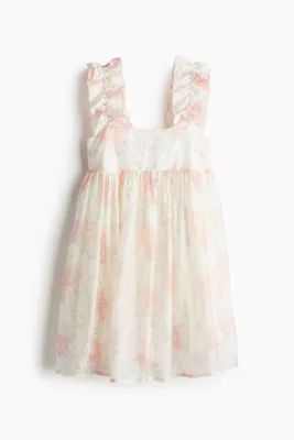 H&M Büzgülü Askılı Elbise