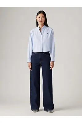 Levi's Ribcage Wide Leg Kadın Jean Pantolon - Shaded View