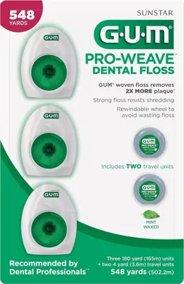 Diğer G.U.M Pro-Weave Diş İpi Seti 5 Parça