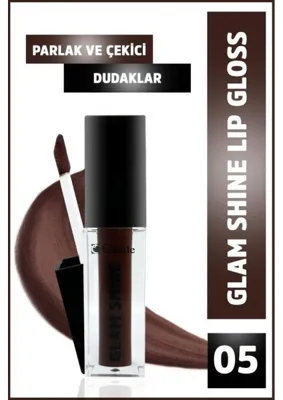 Cecile Glam Shine Lip Gloss 05 Parlak Nemlendirici Dudak Parlatıcısı 6 ml Uzun Süre Kalıcı