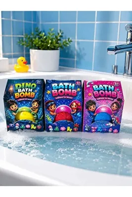 Bakmakistersen Sürpriz Oyuncaklı Banyo Topu 200g – Bath Bomb