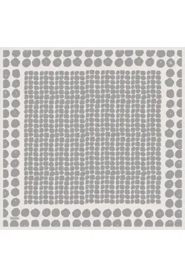 Armine Geometrik Desenli Saf İpek Sura Eşarp 9354D 84