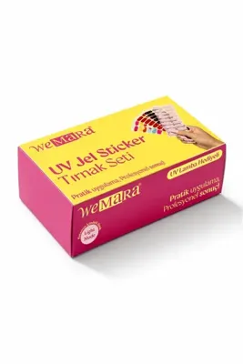 WeMara UV STICKER TIRNAK SETI