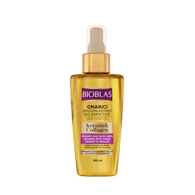 Bioblas Saç Bakım Yağı Keratin Kolajen 100 ml