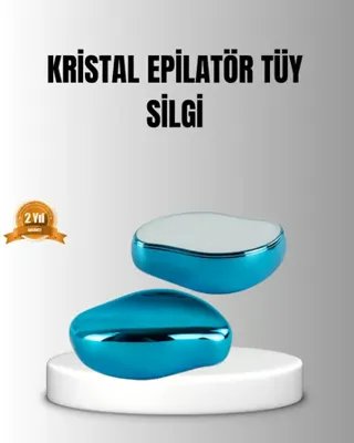 Kristal Tüy Alıcı Epilatör - Acısız Pratik ve Cilt Dostu Tüy Temizliği