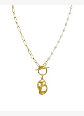 Linya Jewellery Gela Midye Zincir Kolye