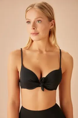 SUWEN Önden Bağcıklı Full Dolgulu Bikini Üst