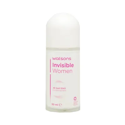 Watsons Invisible 48 Saat Etkili Antiperspirant Kadın Roll-On 50 ml