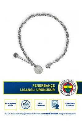 Fenerbahçe FB ÇİFT HALKA ÇELİK BİLEKLİK
