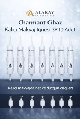 alaraycosmetics Charmant Cihaz Kalıcı Makyaj Iğnesi 3p 10 Adet charmantlıner3