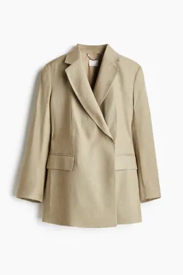 H&M Keten Karışımlı Blazer