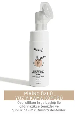 Homm Life Pirinç Özlü Yüz Yıkama Köpüğü - 150 Ml
