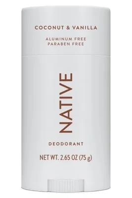 Native Coconut & Vanilla Alüminyumsuz Stick Deodorant 75GR